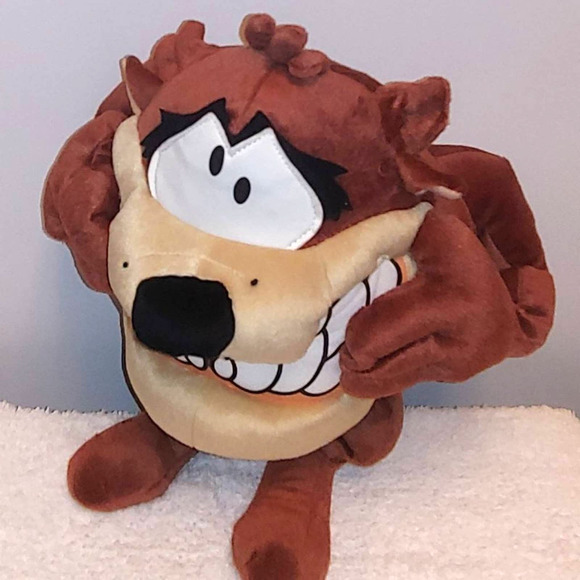 Monster Plush Animal with Crazy Eyes - Picture 6 of 7